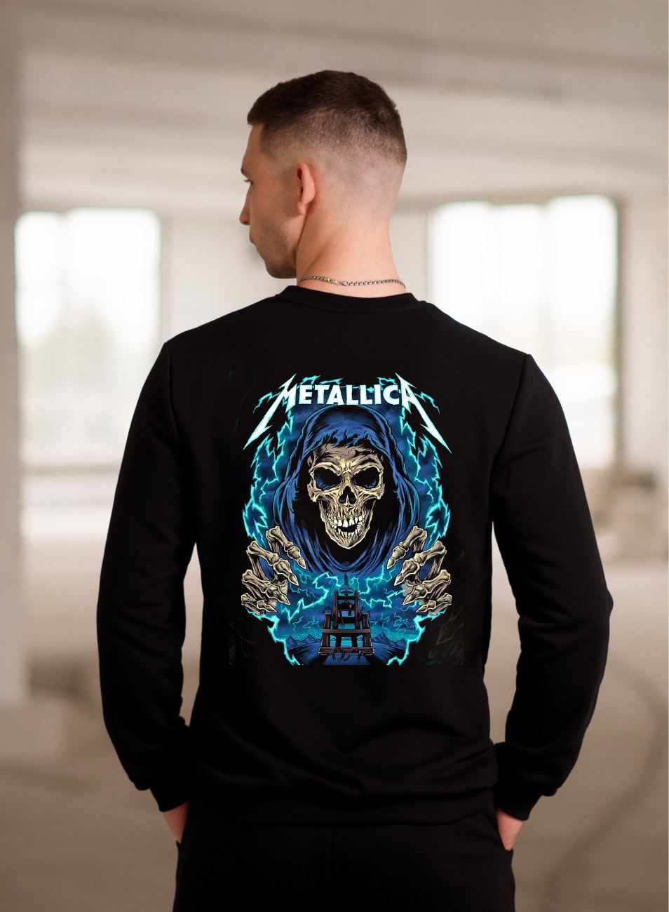 Світшот тринитка футер Metallica S - XL